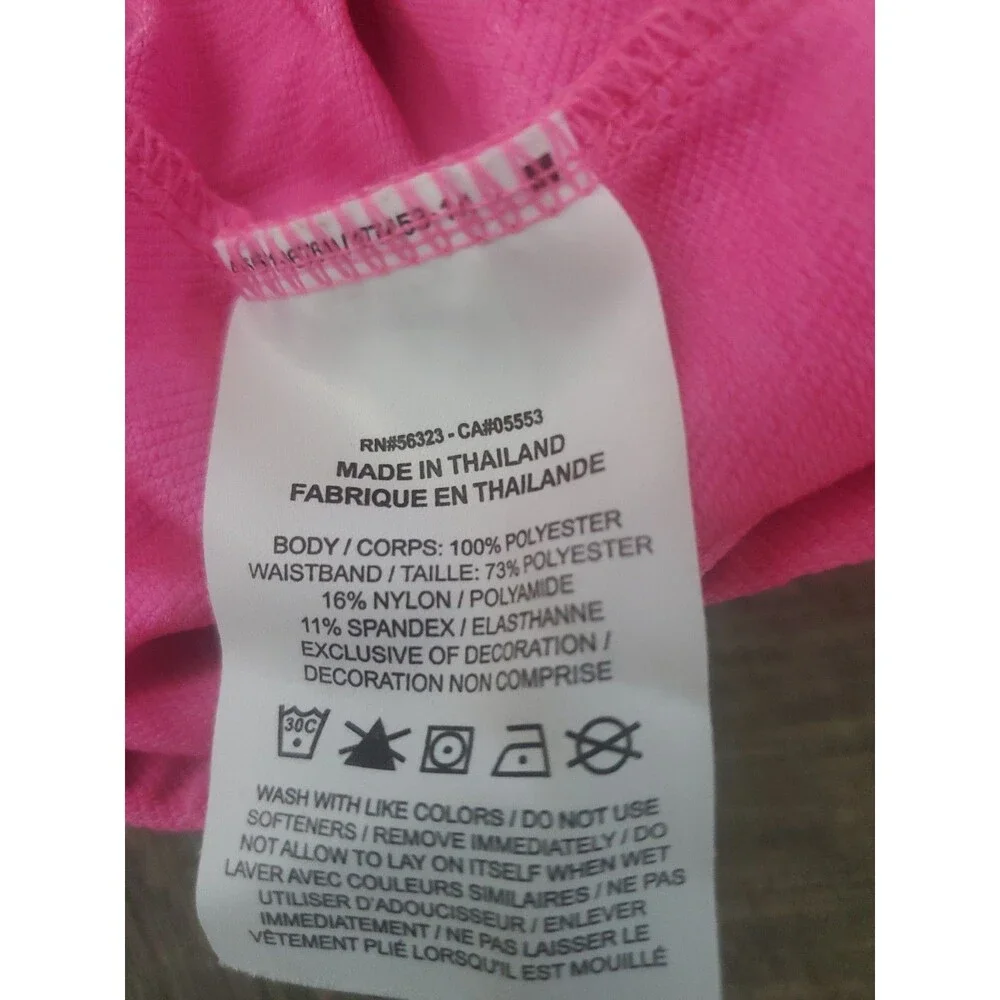 Nike Girls Athletic Shorts Size Small Pink Dri-FIT Inseam 3